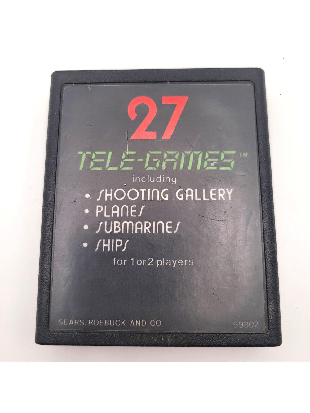 Target Fun - 27 Sears Sub, Ships, Shooting Atari 2600